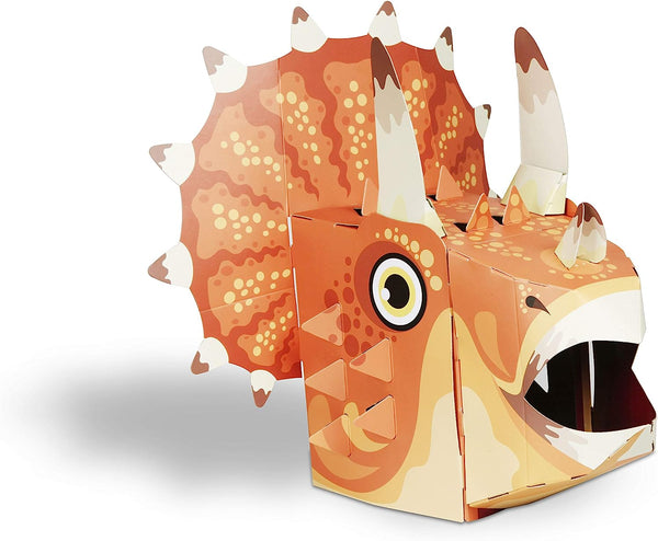 Máscara 3D para Armar -  Triceratops