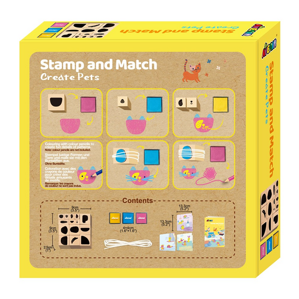 Stamp 'N Match - Crear Mscotas