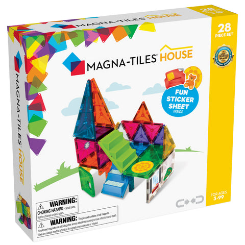 Magna Tiles - Set Magnético  Casa - 28 pzs