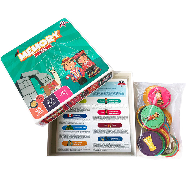 Memory Perú Juguetería Zig Zag Juguetes y útiles para niños y niñas