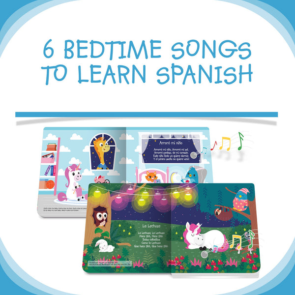 Libro con sonido - Canciones de Cuna en Español