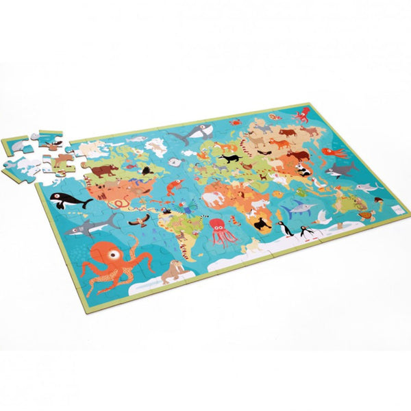 Rompecabezas Animales del Mundo - 100 pzs