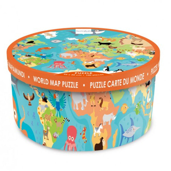 Rompecabezas Animales del Mundo - 100 pzs