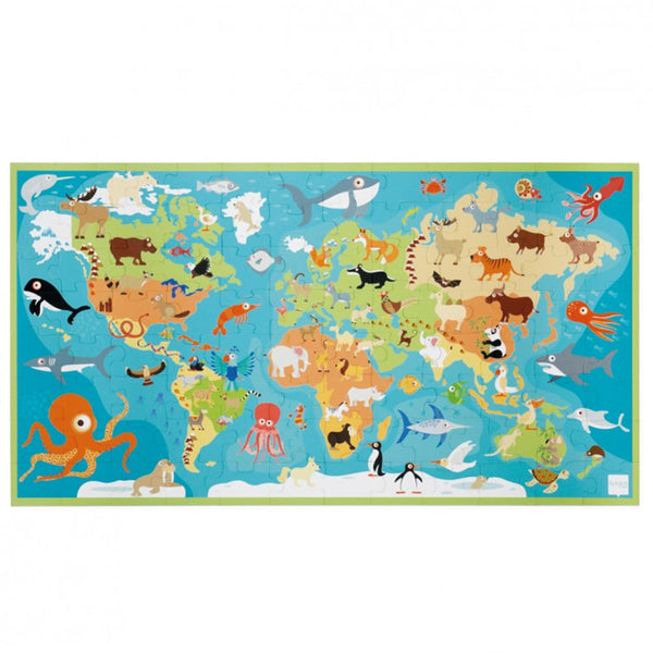 Rompecabezas Animales del Mundo - 100 pzs