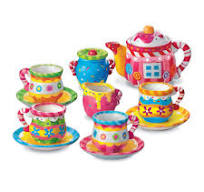 Pinta y Decora Mini Set de Tazas de Té