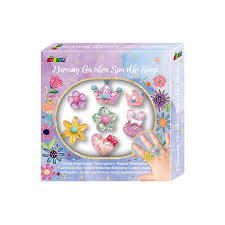 Set 7 Anillos Brillantes - Jardin de los Sueños