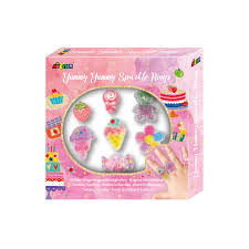 Set 7 Anillos Brillantes - Dulces Delicias
