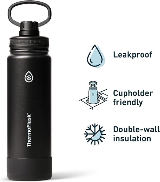 Botella Insulda Tapa  c/Boquilla  24 oz - Negro