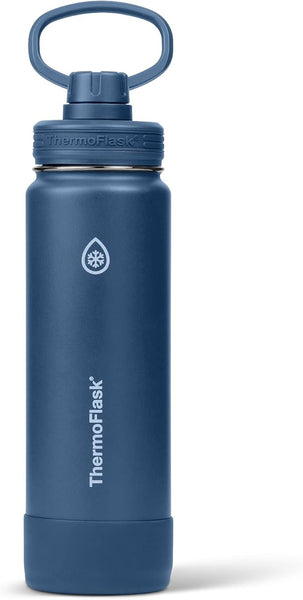 Botella Insulada Tapa c/Boquilla  24 oz - Azul Marino