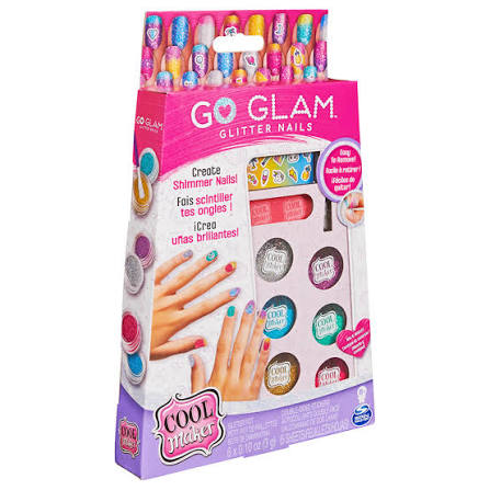 Go Glam Glitter Nails