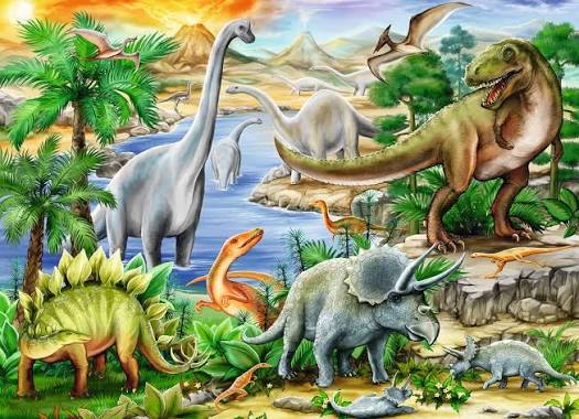 Rompecabezas Vida Prehistórica - 60 piezas