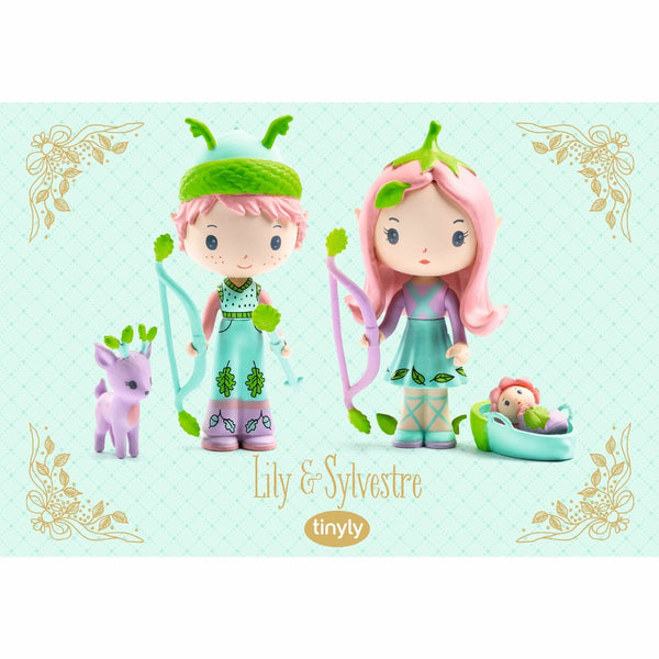 Muñecos Tinyly Lily & Sylvestre