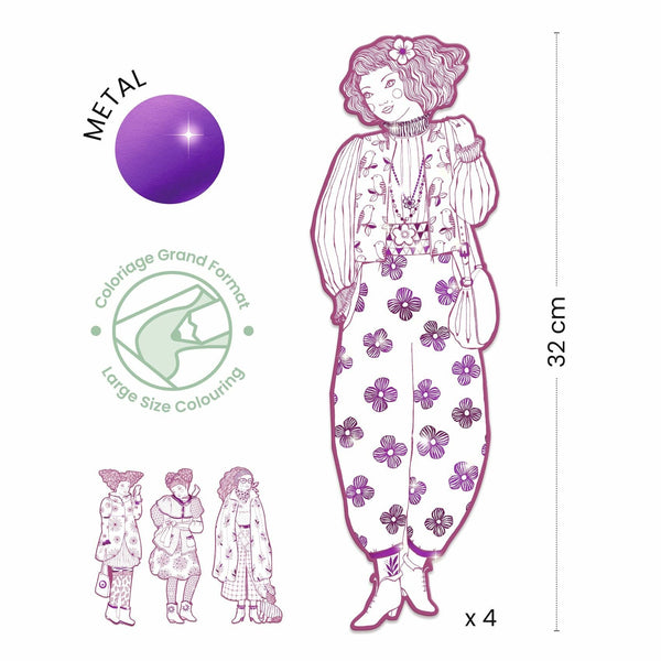 Figuras para Colorear - Rosemary y Amigas