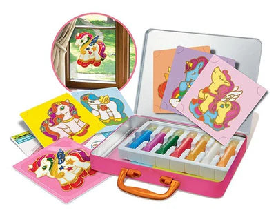 Pinta y Decora Unicornios para Ventanas