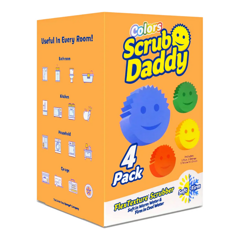 Esponjas Scrub Daddy x 4