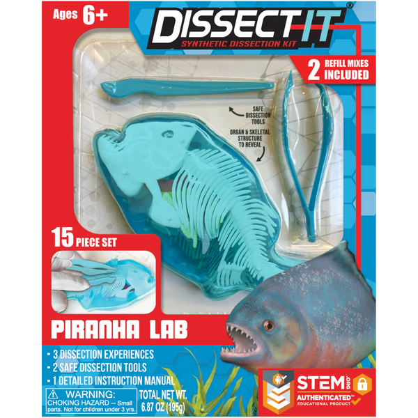 Kit de Disección - Piraña