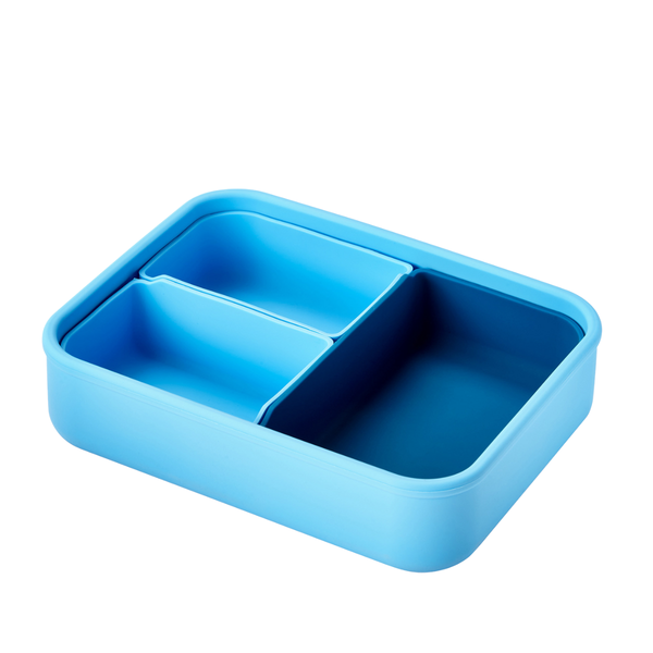 Lonchera de Silicona Grande - Celeste