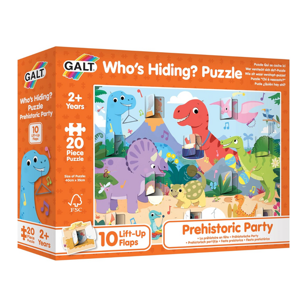 Rompecabezas Prehistórico de Escondite