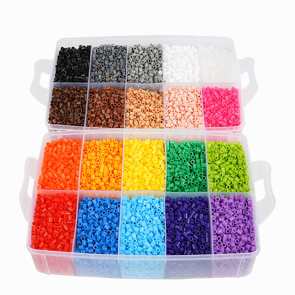 Kit de 9600 Cuentas en 48 Colores