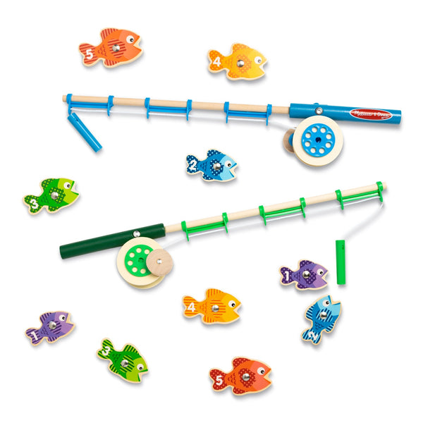 Set Magnético de Pesca de Madera
