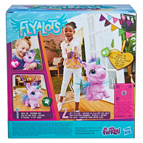 Peluche Furreal Alitas Unicornio