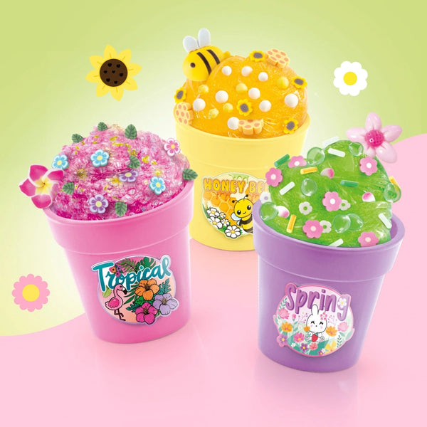Slime Flor de Limo - 3 macetas