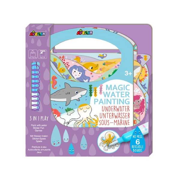 Pintura Mágica al Agua - Subacuático