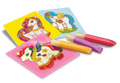 Pinta y Decora Unicornios para Ventanas