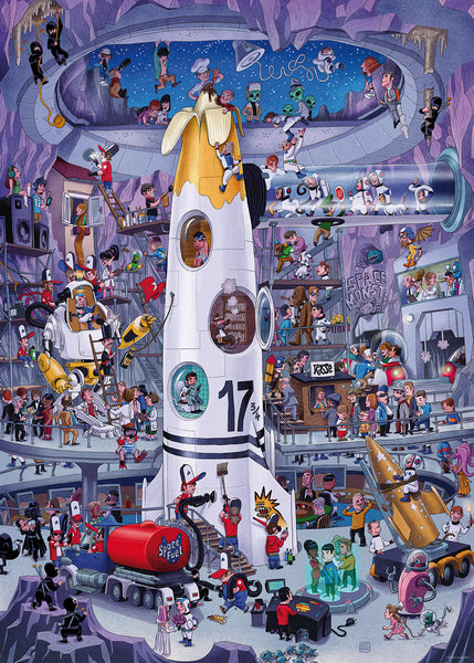 Puzzle 1000 pzs. OESTERLE, Rocket Launch