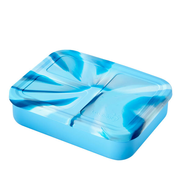 Lonchera de Silicona Grande - Celeste