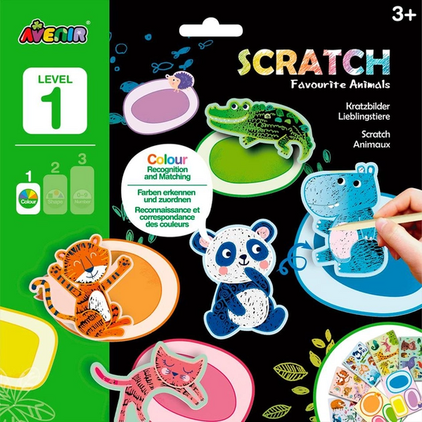 Scratch Art - Animales Favoritos