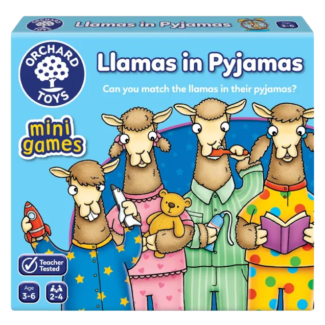 Juego Llamas en Pijamas