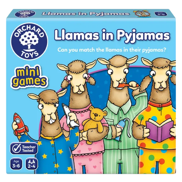 Juego Llamas en Pijamas