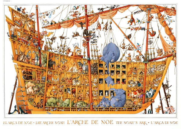 Rompecabezas Arca de Noe - 2000 piezas