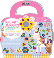 Set Arte en Papel Aluminio - Unicornio
