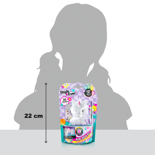 Manualidades Mini Deco UNICORNIO   con luz