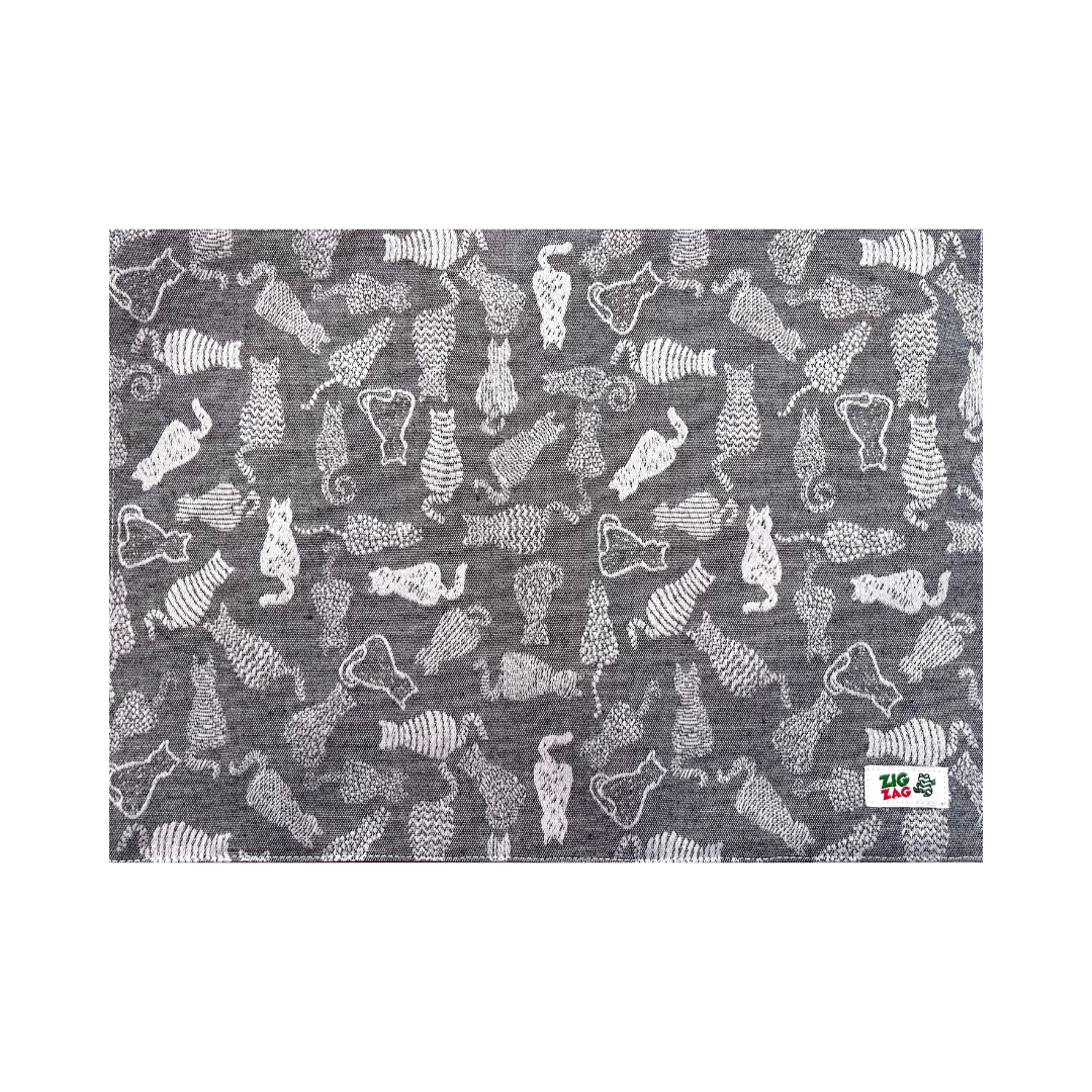 Individual Antimanchas Reversible - Gatos