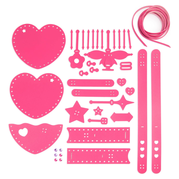 Kit para Monedero en Forma de Corazón