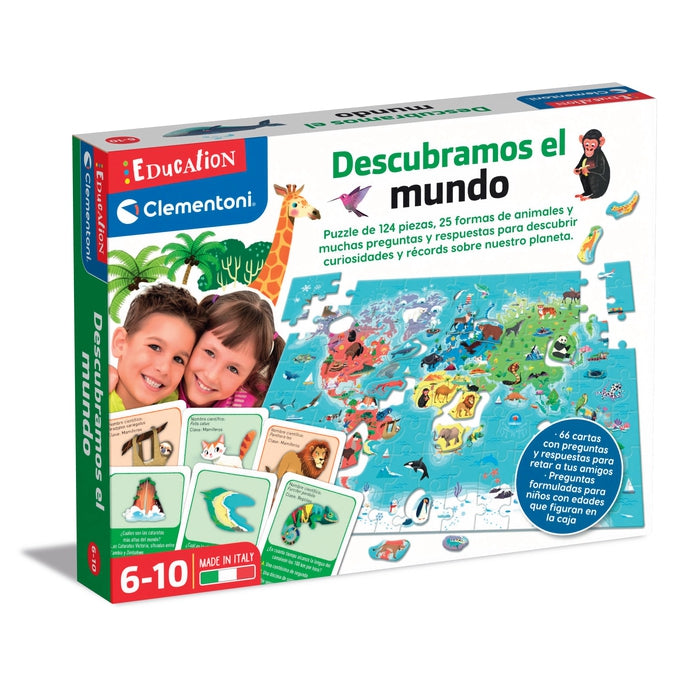 Rompecabezas Descubramos el Mundo 120 pzs