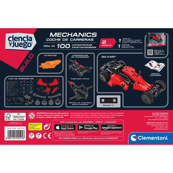 Mechanics:  Coche de Carrera 2 en 1