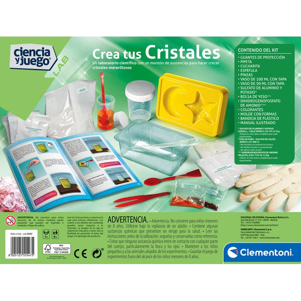 Laboratorio Científico para Crear tus Cristales
