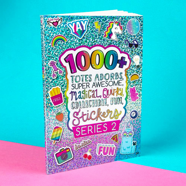 Libro con 1000 Stickers