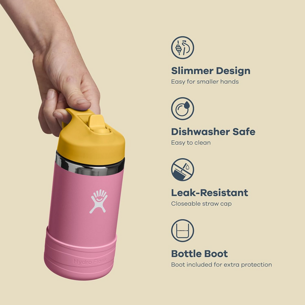 Botella con Cañita para Niños 12 oz - Koala