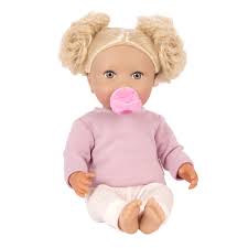 MMuñeca Rubia con Polo Rosado