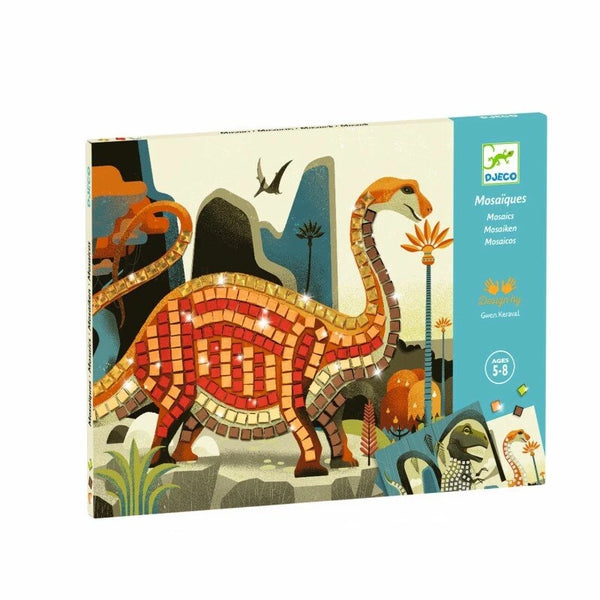 Manualidades con Mosaicos - Dinosaurio