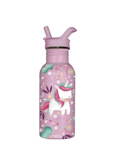 Botella de Acero Inoxidable 500 ml - Unicornio