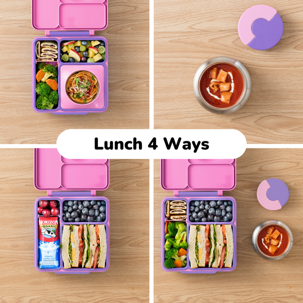 Lonchera Omie Box Rosado Unicornio c/ Termo