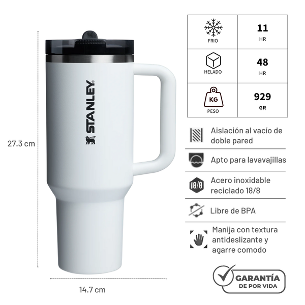 Quencher Protour Tumbler 40 oz - Chalk