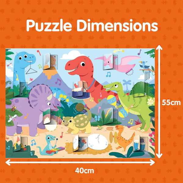 Rompecabezas Prehistórico de Escondite
