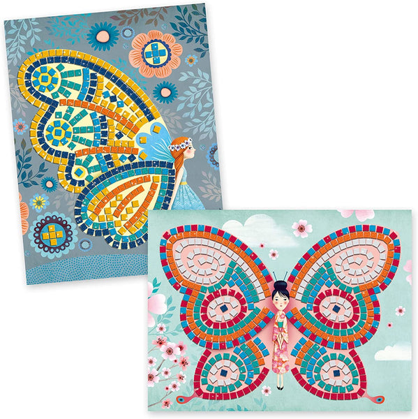 Manualidad Mosaico Mariposas